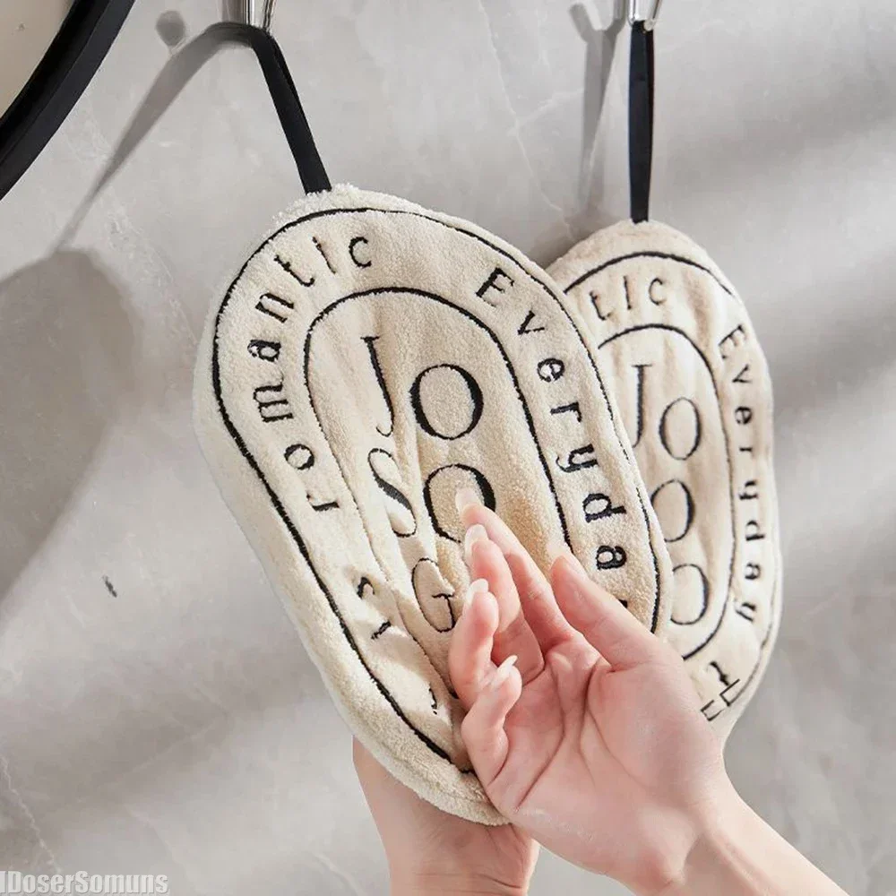 Home Bathroom Design - Double-Layer Absorbent Hand Towel - Thickened