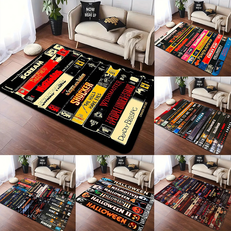 Home Toilet Bathroom Design - Scary Movie Mat for Man Cave,