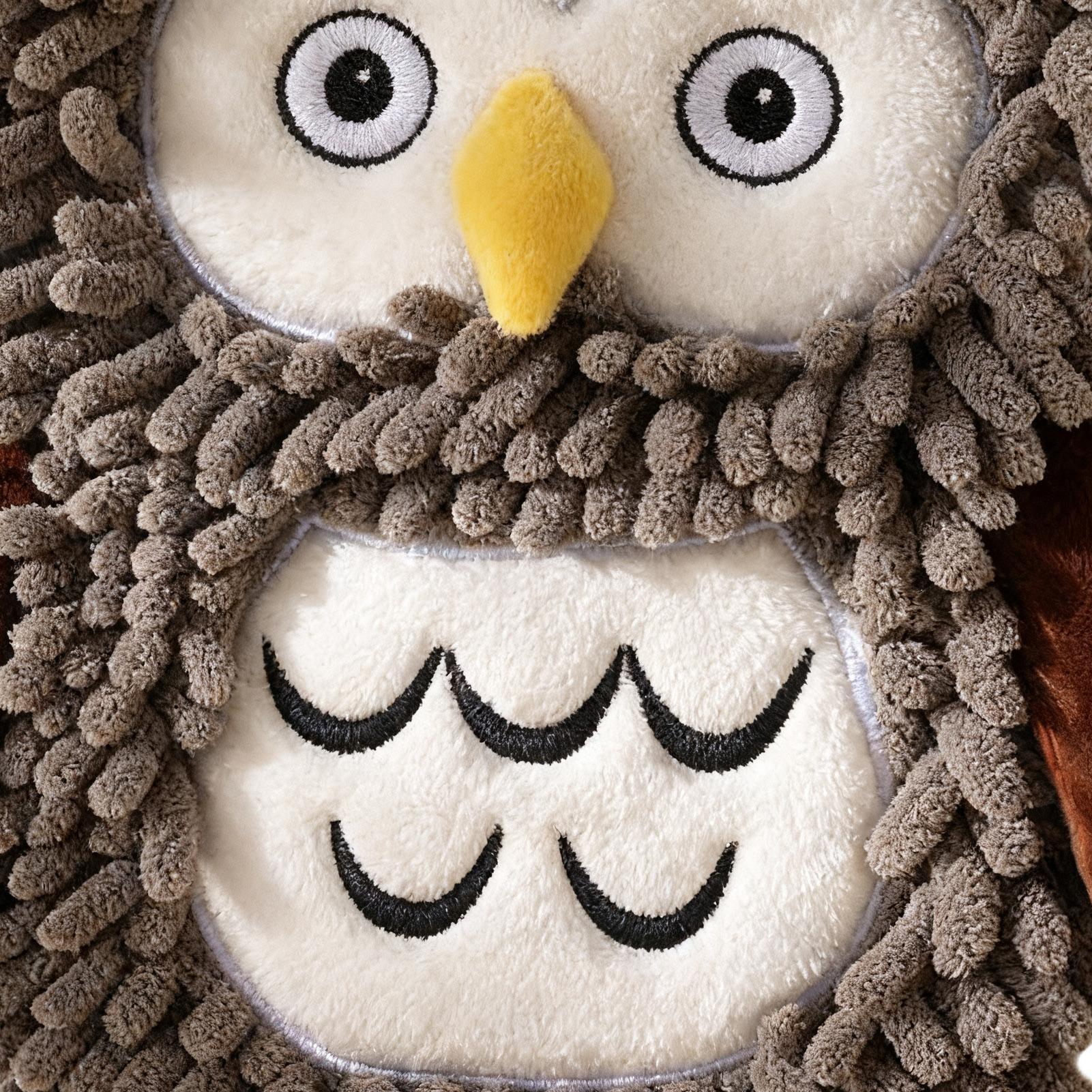 Home Bathroom Design - Hand Towel With Loop Owl Design