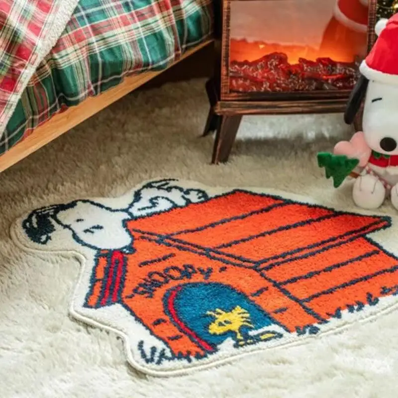 Home Edit Bathroom - Cute Snoopy Cartoon Floor Mat Home