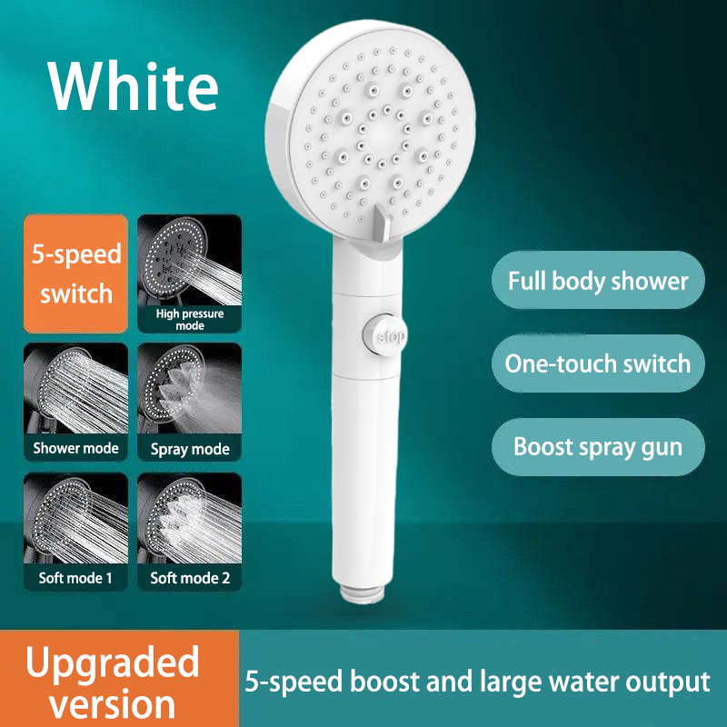 Home Bathroom Shower - Pressure Boosting Shower Head Set Home