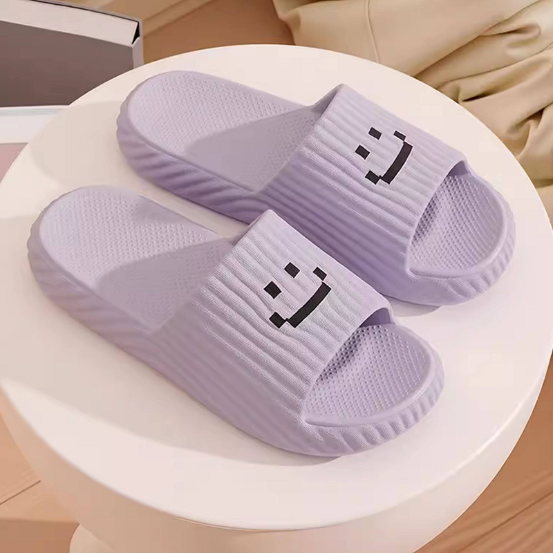 Home Bathroom Shower - Simple Cute Thick Bottom Home Slippers