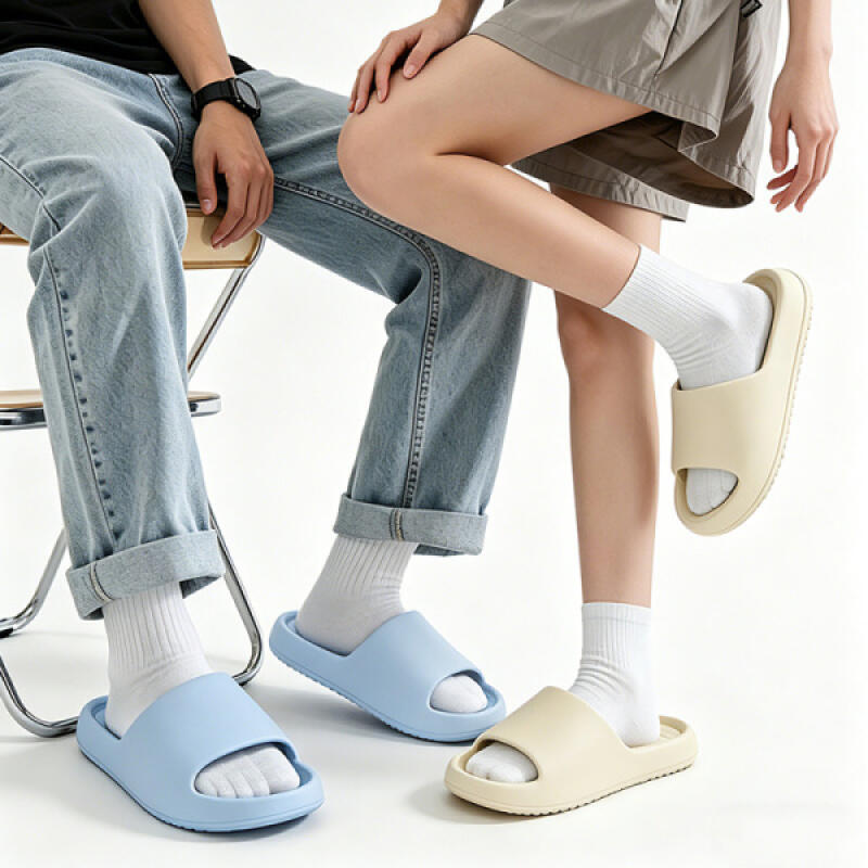 Home Bathroom Shower - Couple's Lightweight EVA Indoor Slippers Summer