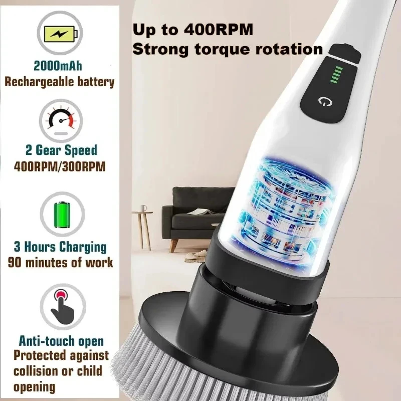 Cordless Electric Spin Scrubbe – Plunger Toilet Bewertung und Preis