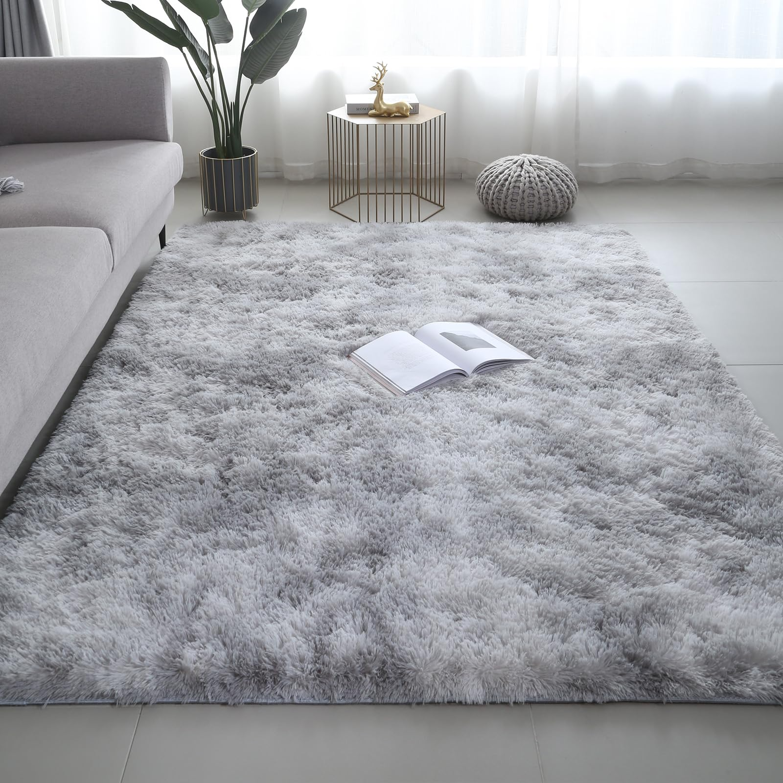 VIKAMA Ultra-Soft Puffy Rug, B – Home Goods Bathroom Mats Bewertung und Preis