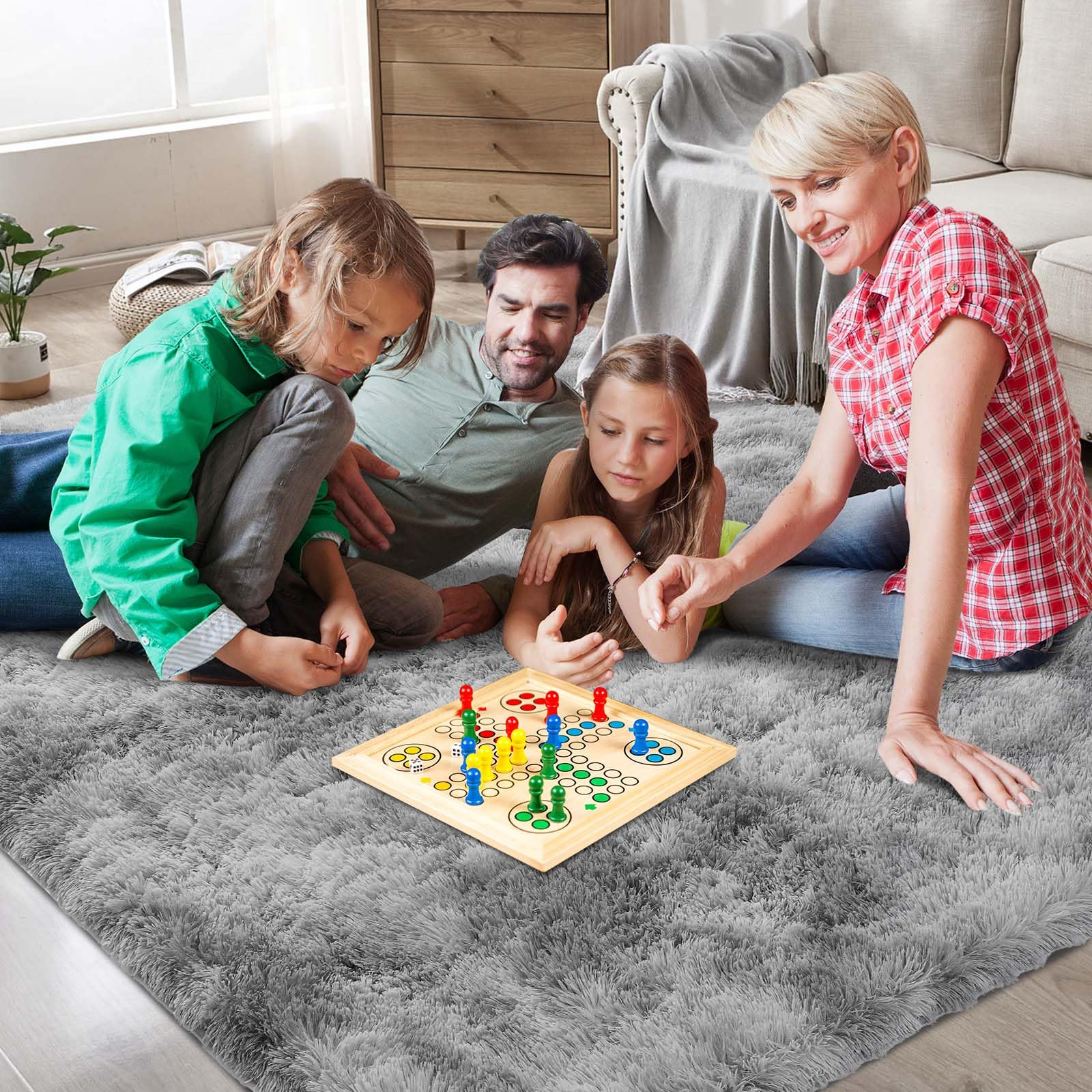 VIKAMA Ultra-Soft Puffy Rug, B – Home Goods Bathroom Mats Bewertung und Preis