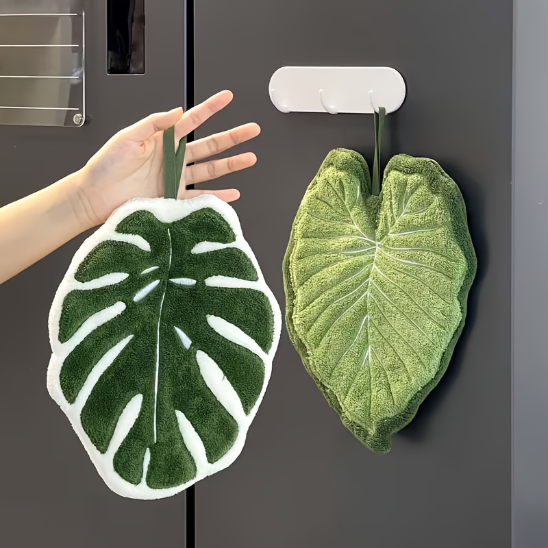 Leaf Design Hand Towel Absorbe – Home Bathroom Accessories Bewertung und Preis
