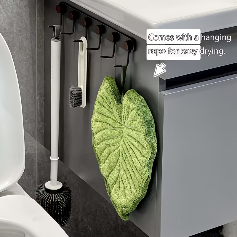 Leaf Design Hand Towel Absorbe – Home Bathroom Accessories Bewertung und Preis