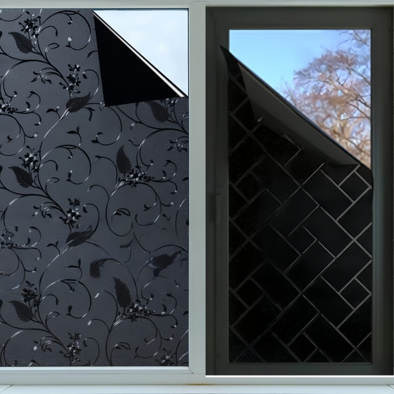 Privacy Blackout Window Film S – Home Bathroom Window Tint Bewertung und Preis