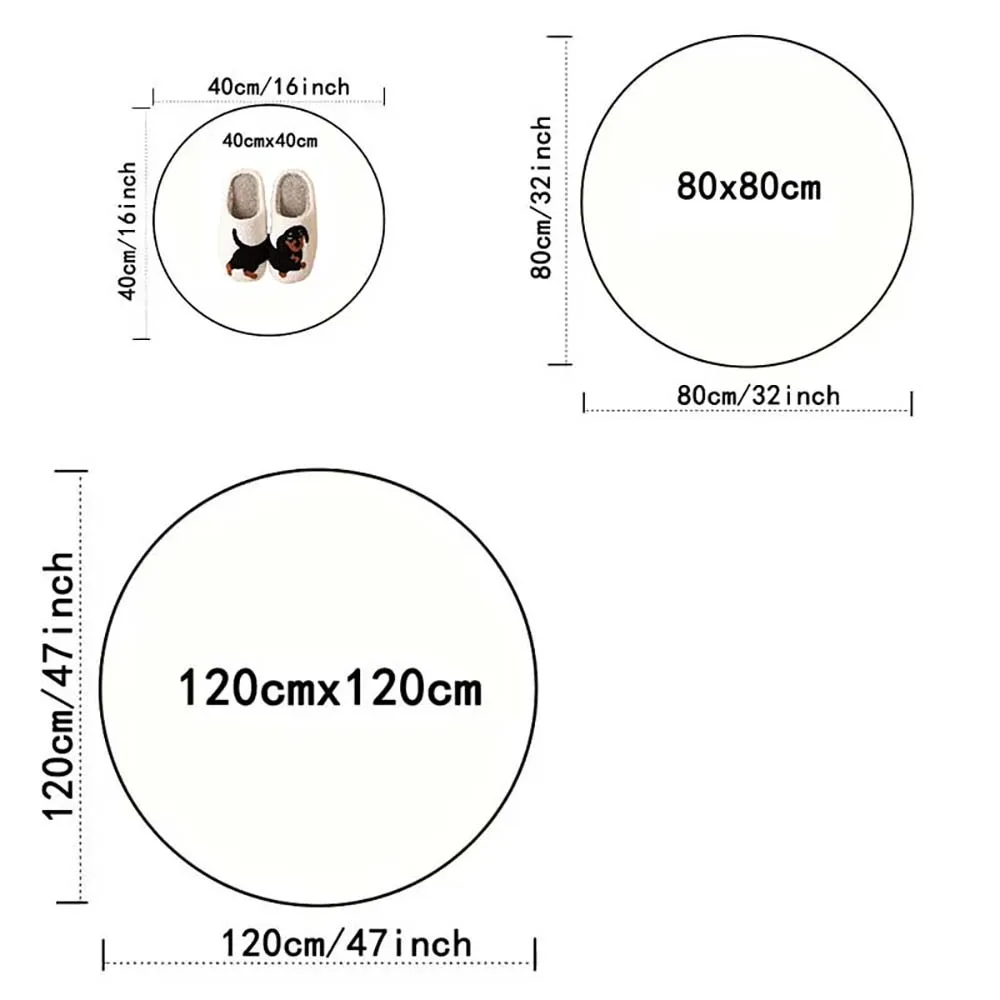 Boho Round Rug Non-Slip Retro  – Home Toilet Bathroom Design Bewertung und Preis