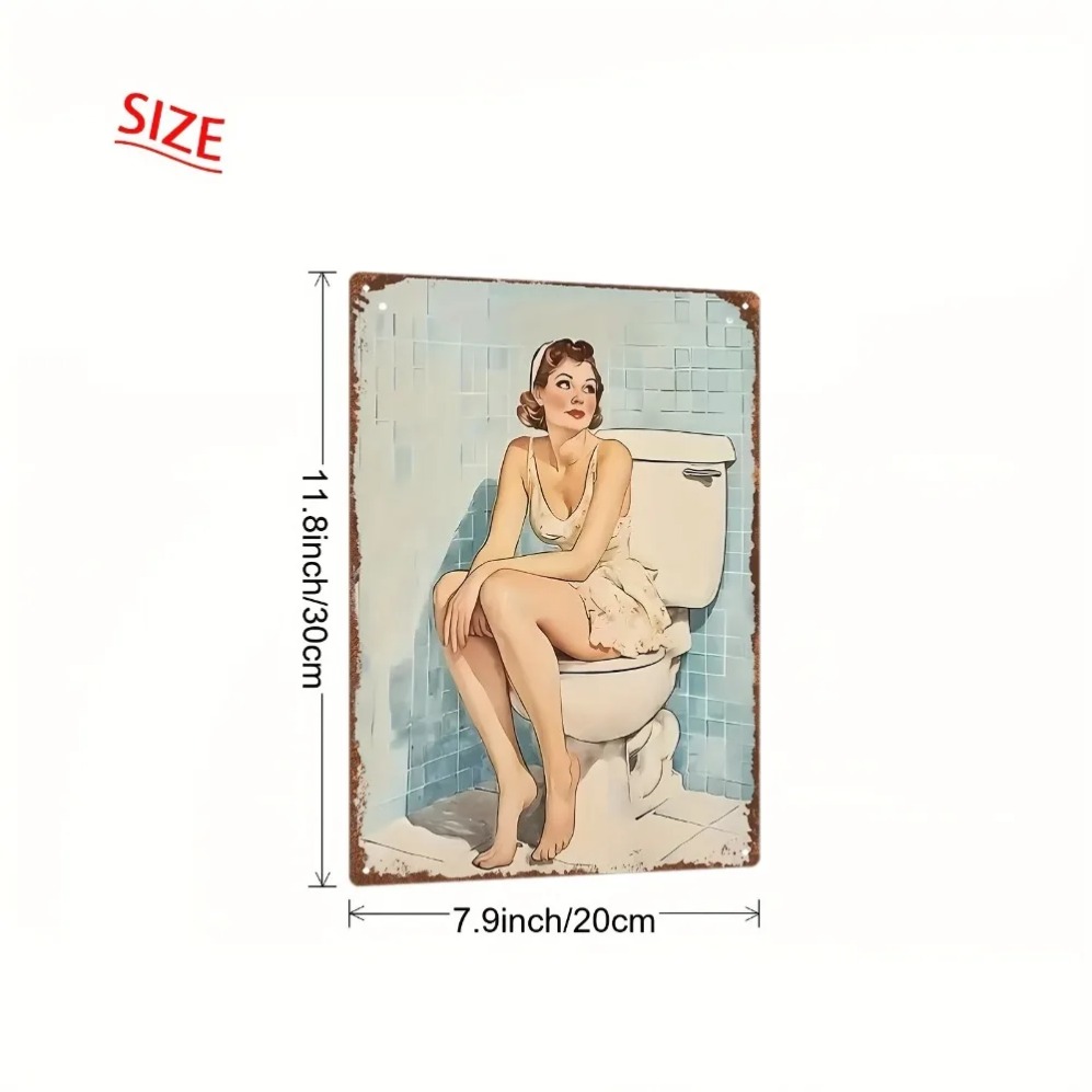 Vintage Bathroom Wall Art, Ret – Home Toilet Bathroom Design Bewertung und Preis