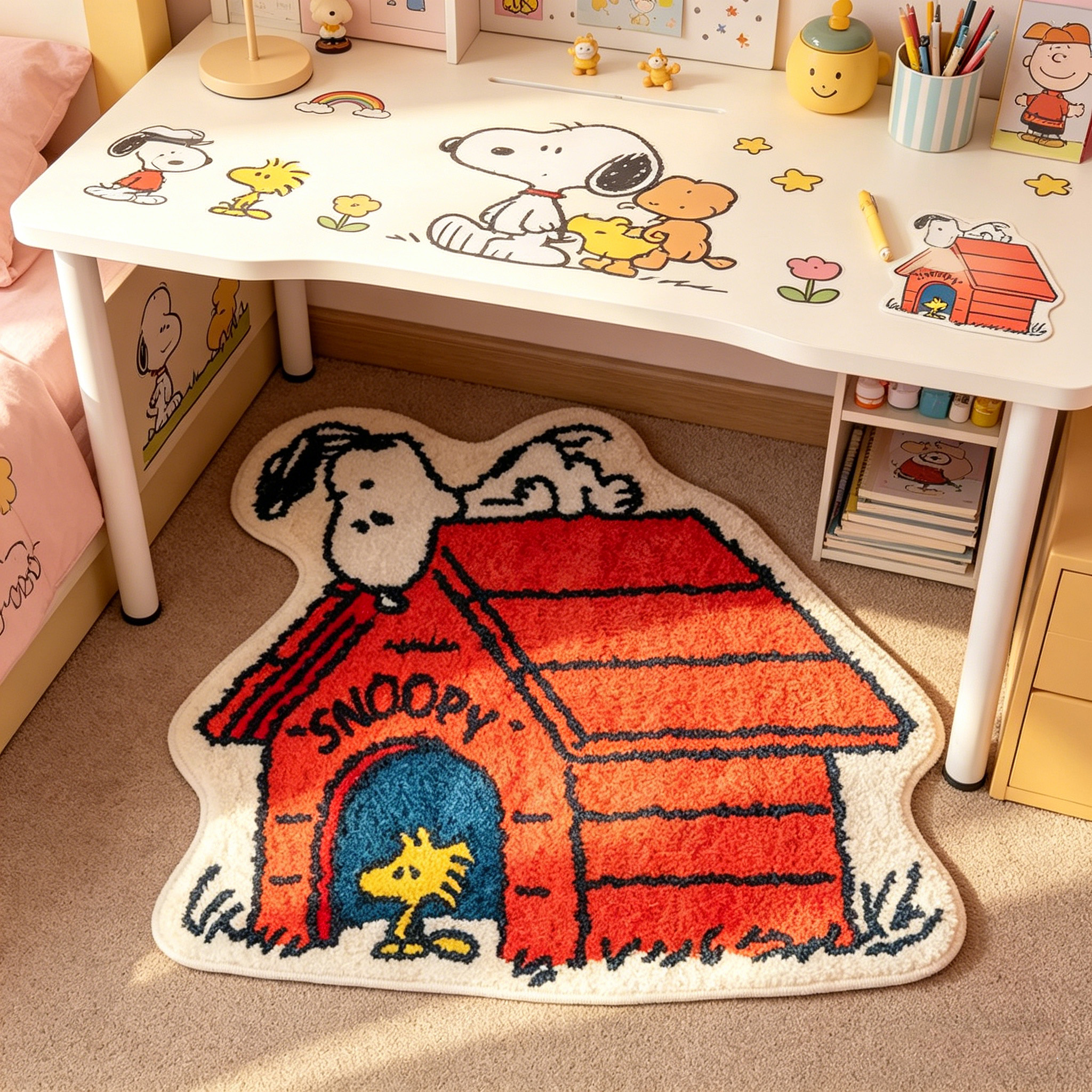 Cute Cartoon Snoopy House Shap – Home Edit Bathroom Bewertung und Preis