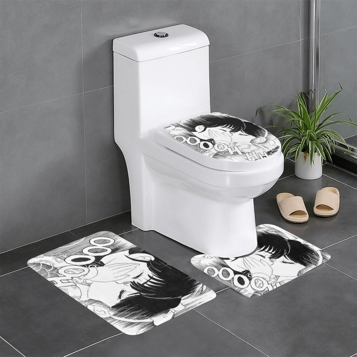 Ranma And Akane Kiss Ranma 12  – Home Edit Bathroom Bewertung und Preis