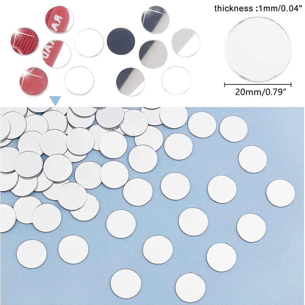 50PCS Round Mini Mosaic Tiles  – Home Bathroom Tiles Bewertung und Preis