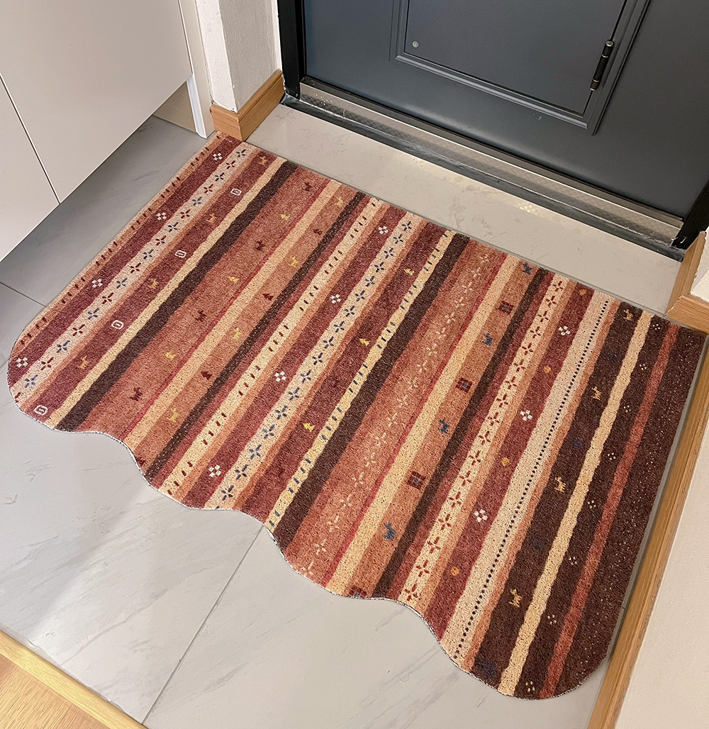 Boho Striped Door Mat, Entranc – Japan Bathroom.Home Bewertung und Preis