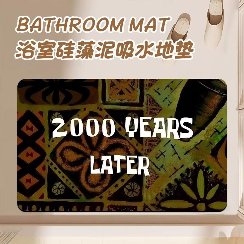 Anime Cartoon Diatom Mud Bathr – Home Edit Bathroom Bewertung und Preis