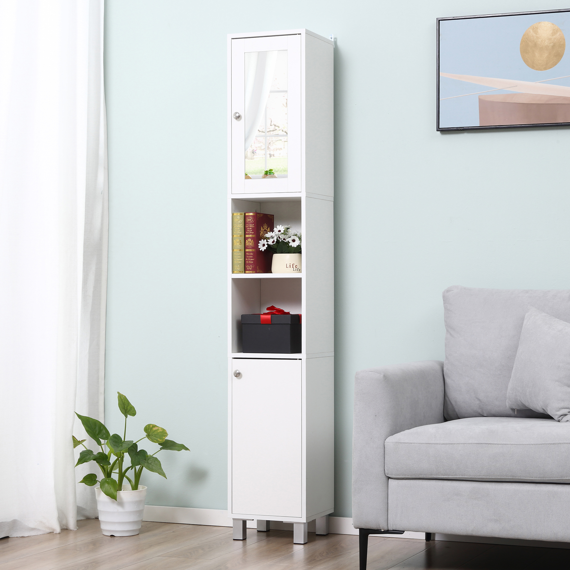 Kleankin Tall Bathroom Storage – Home Bathroom Furniture Bewertung und Preis