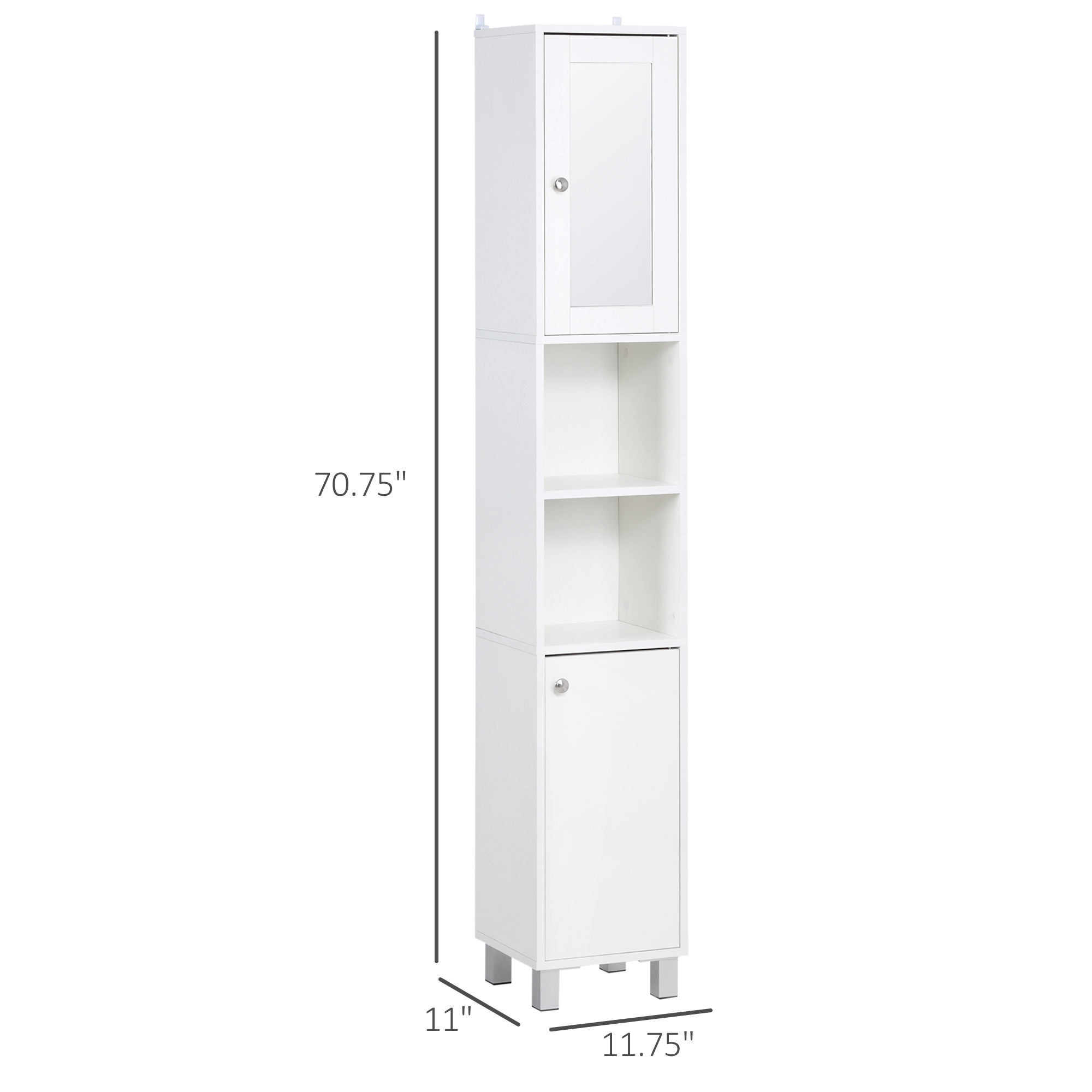 Kleankin Tall Bathroom Storage – Home Bathroom Furniture Bewertung und Preis