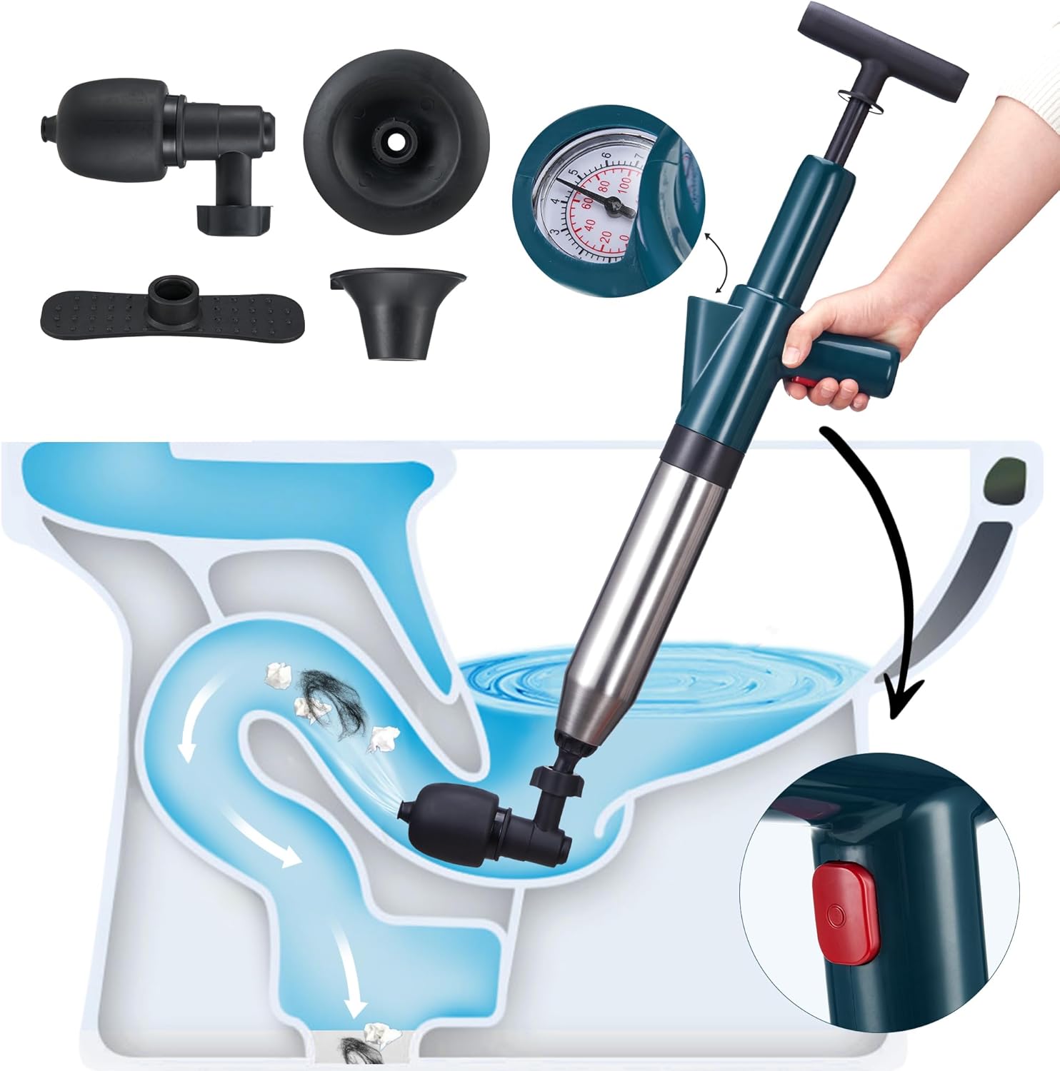 Toilet Plunger Drain Clog Remo – Plunger Toilet Bewertung und Preis