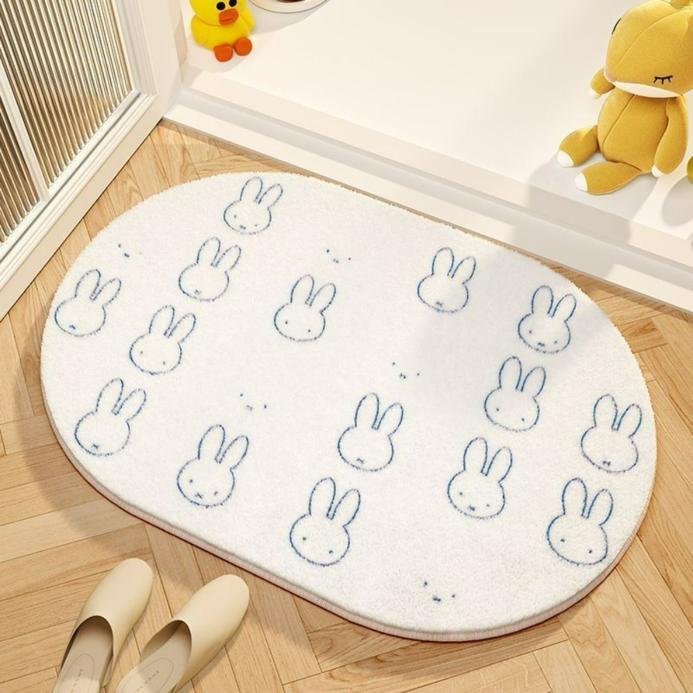 Miffy Cartoon Floor Mat Soft I – Home Edit Bathroom Bewertung und Preis