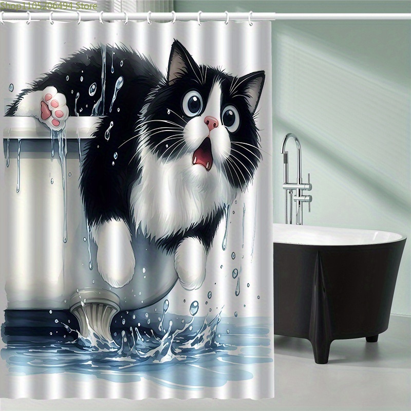 Funny Cat Jumping from Bathtub – Home Bathroom Ideas Bewertung und Preis