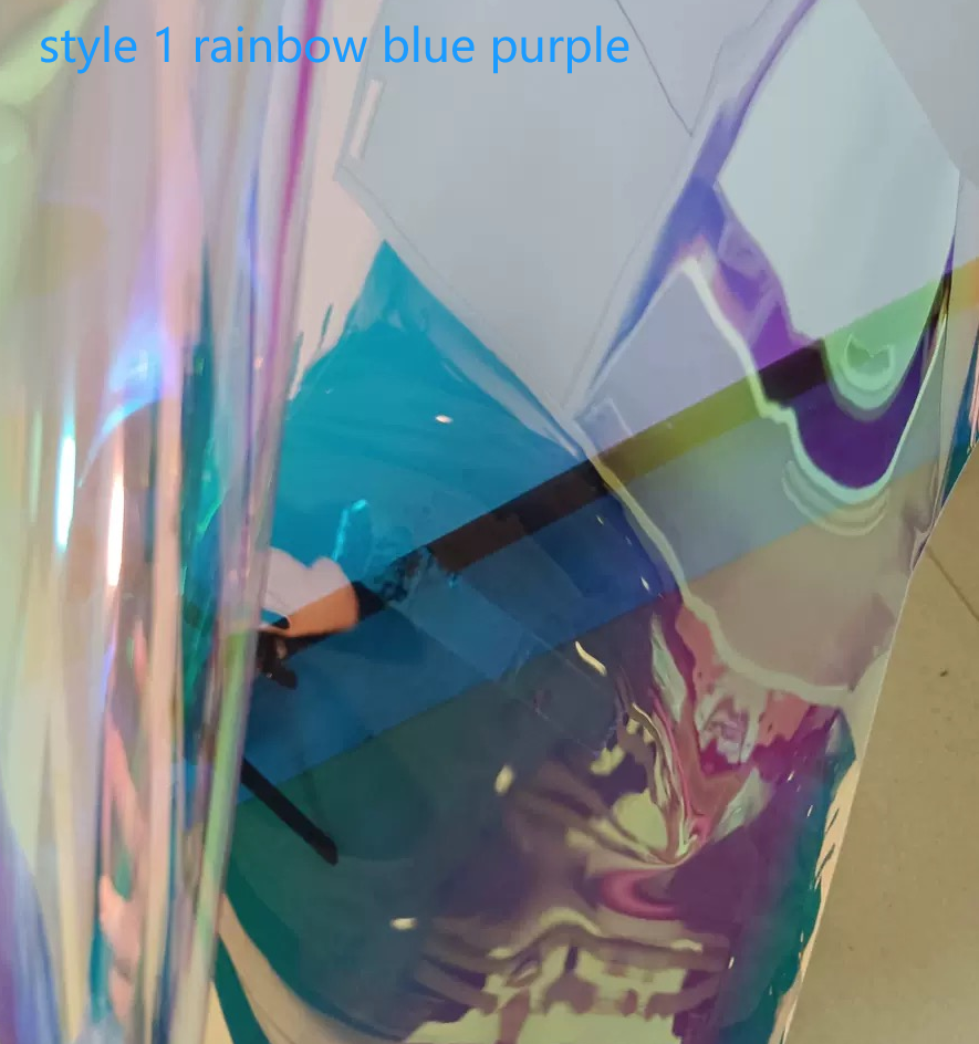 Iridescent Window Film PET Tra – Home Bathroom Window Tint Bewertung und Preis