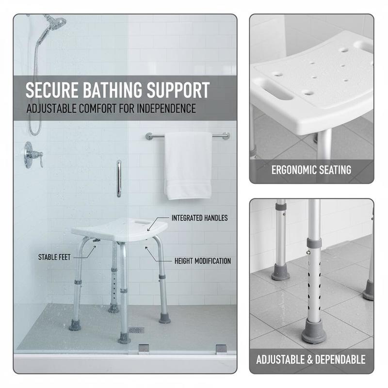 Bath Bench 13-19 Inch For Bath – Home Bathroom Furniture Bewertung und Preis