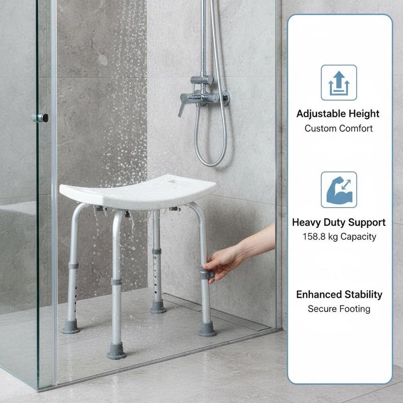 Bath Bench 13-19 Inch For Bath – Home Bathroom Furniture Bewertung und Preis