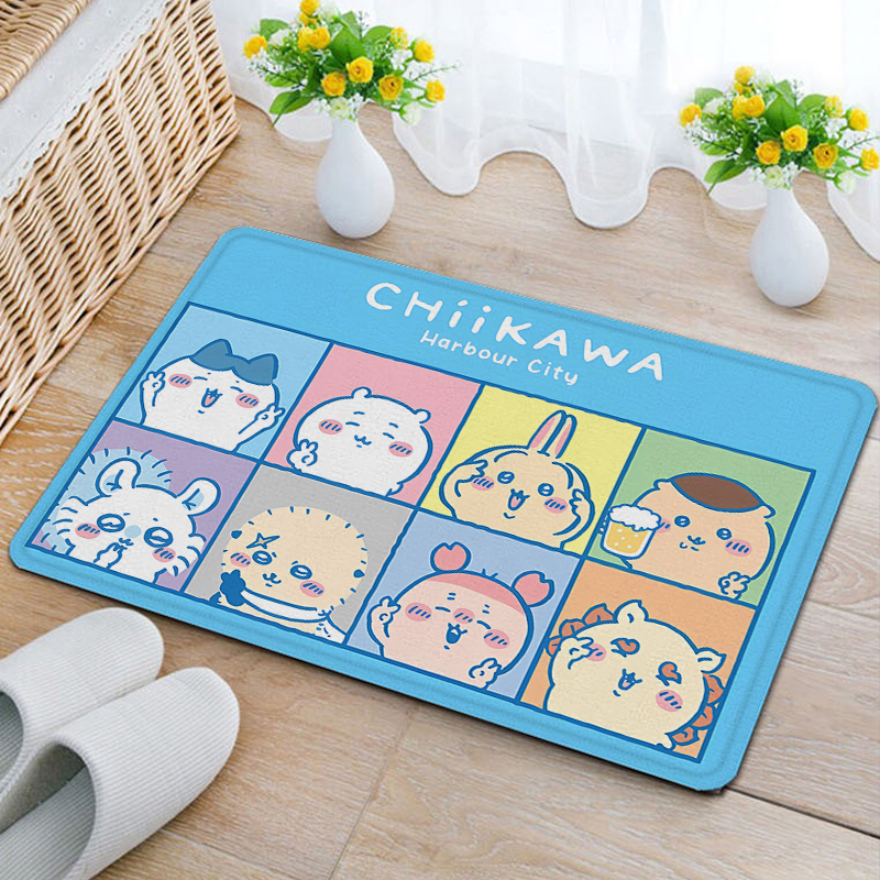 Anime Chiikawas Flannel Carpet – Home Goods Bathroom Mats Bewertung und Preis