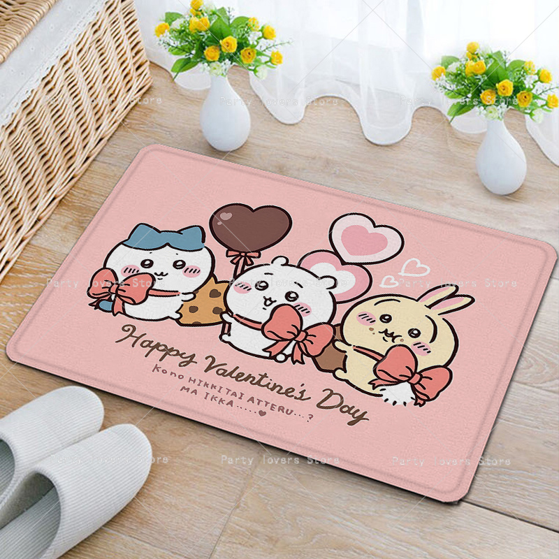 Anime Chiikawas Flannel Carpet – Home Goods Bathroom Mats Bewertung und Preis