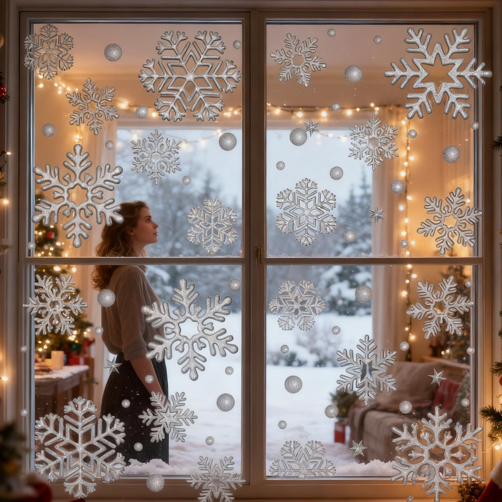 Holiday Window Clings Static R – Home Bathroom Tiles Bewertung und Preis