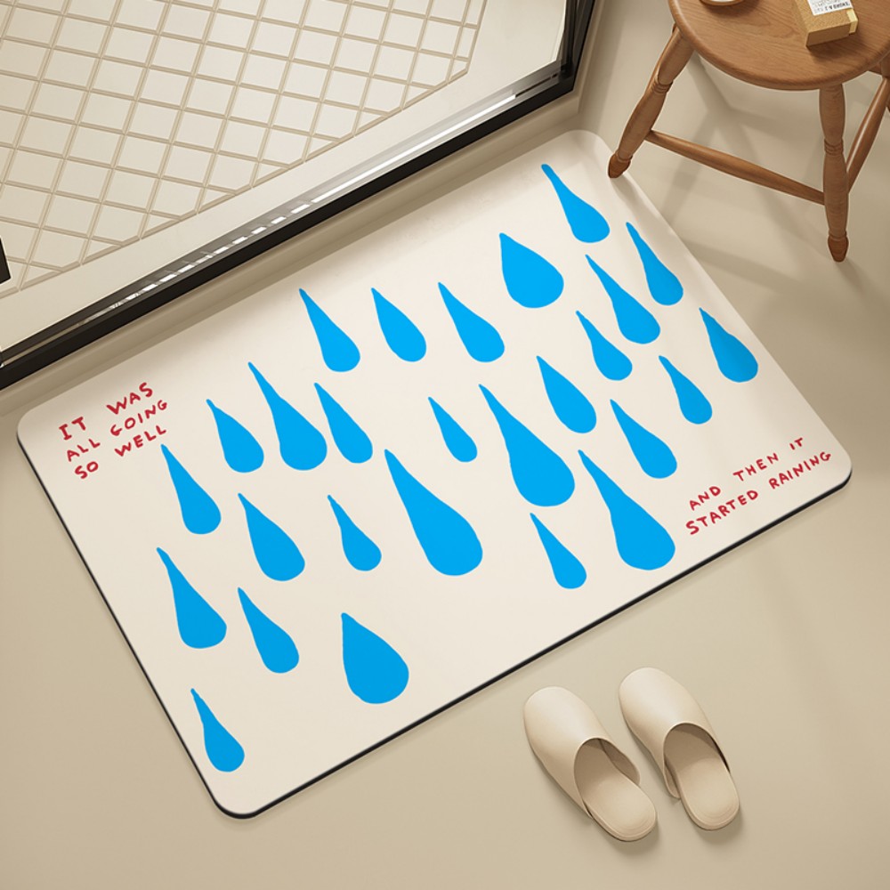 VIKAMA Bathroom Tile Shower Ma – Home Goods Bathroom Mats Bewertung und Preis