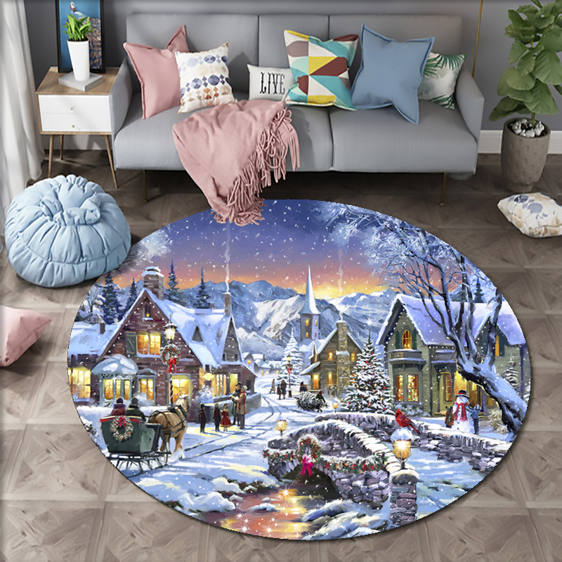 Christmas Woods Snow Scene Car – Home Bathroom Scene Bewertung und Preis