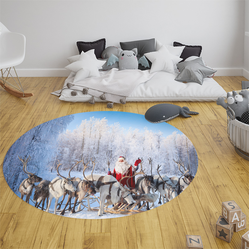 Christmas Woods Snow Scene Car – Home Bathroom Scene Bewertung und Preis
