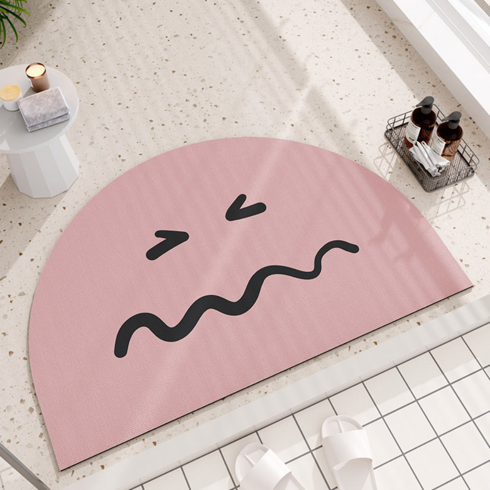 Grey Sketch Leaf Monogram semi – Home Bathroom Scene Bewertung und Preis