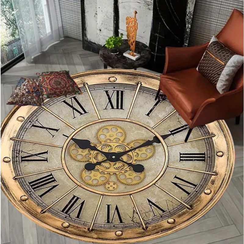 Vintage Clock Design Round Car – Home Toilet Bathroom Design Bewertung und Preis