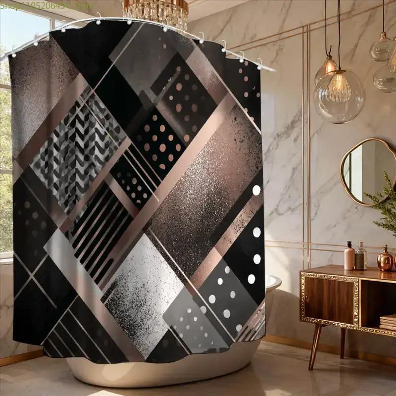 Modern Geometric Abstract Show – Home Bathroom Ideas Bewertung und Preis