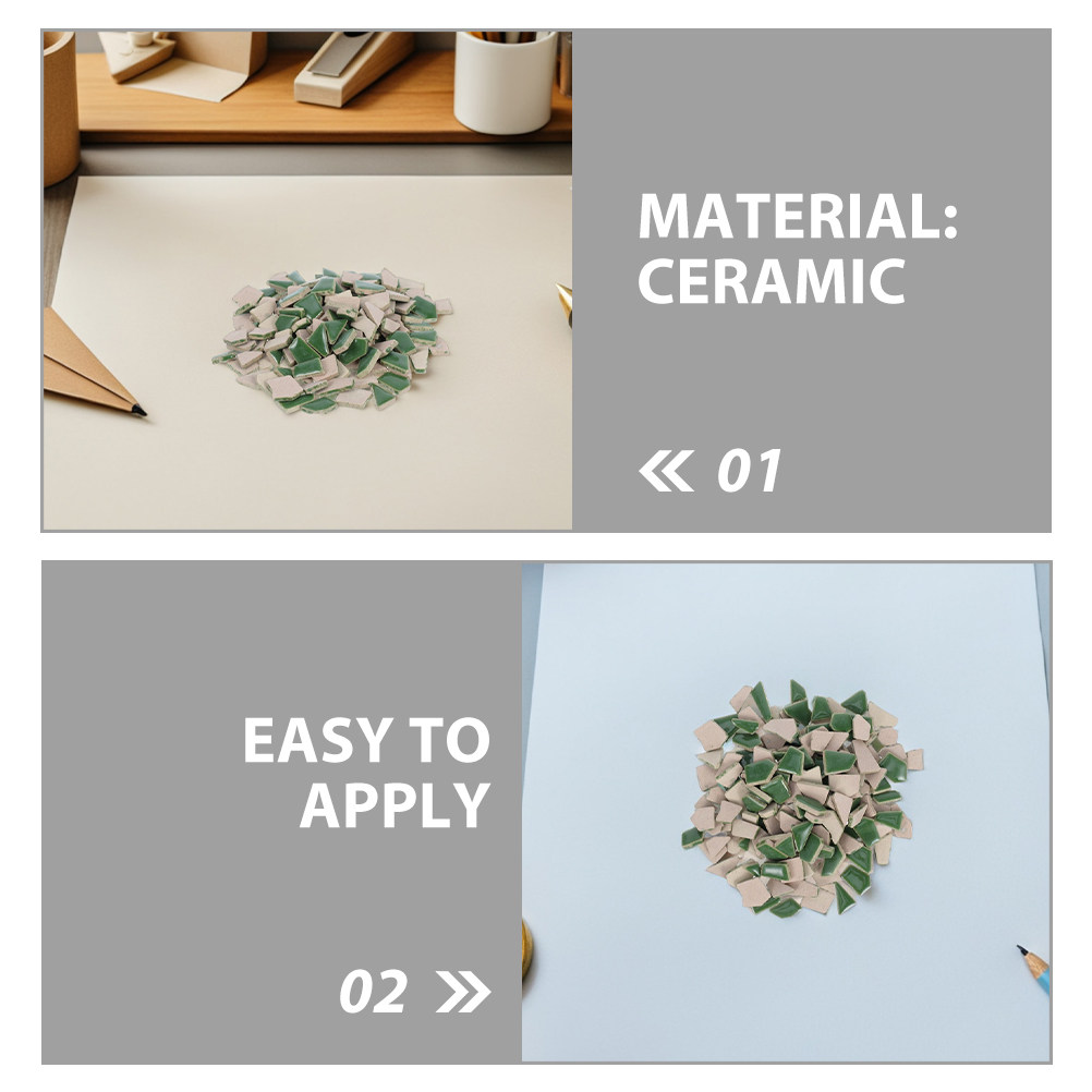 1Pack DIY Irregular Broken Cer – Home Bathroom Tiles Bewertung und Preis