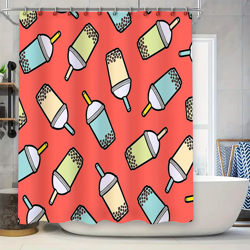 Unique Bubble Tea Shower Curta – Home Bathroom Ideas Bewertung und Preis