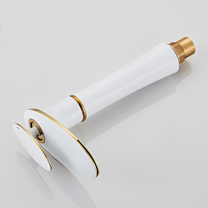 White/Black Gold Waterfall Bas – Home Hardware Bathroom Faucets Bewertung und Preis