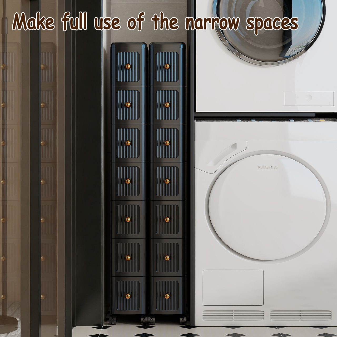 15CM Narrow Gap Drawer Storage – Home Bathroom Furniture Bewertung und Preis