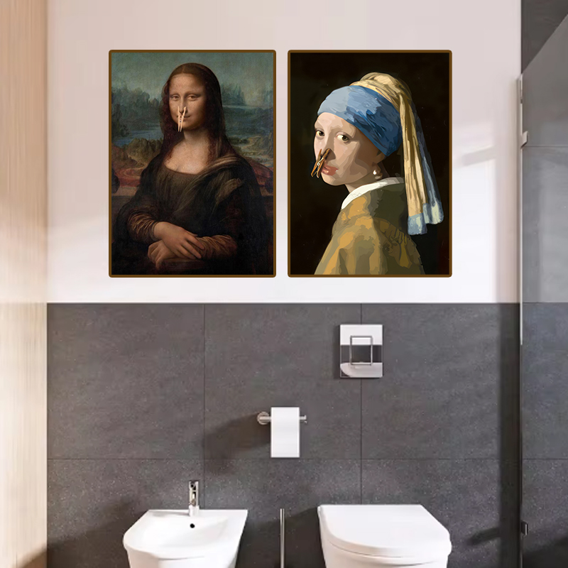 1pc Funny Abstract Bathroom To – Home Bathroom Furniture Bewertung und Preis