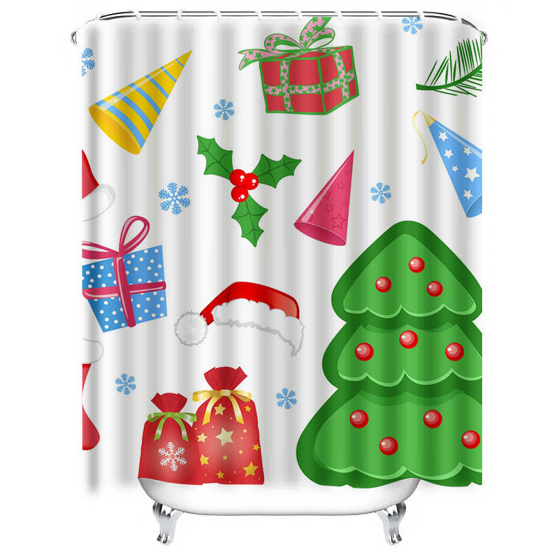 TU Shower Curtain Christmas Fo – Home Bathroom Ideas Bewertung und Preis