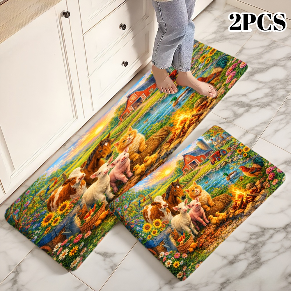 3PCS Kitchen Rugs,Home Decorat – Home Bathroom Scene Bewertung und Preis