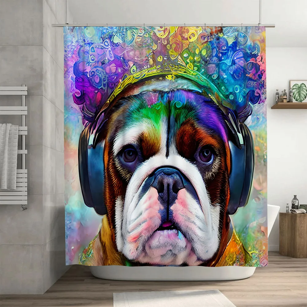 Vibrant Animal Print Shower Cu – Home Bathroom Ideas Bewertung und Preis