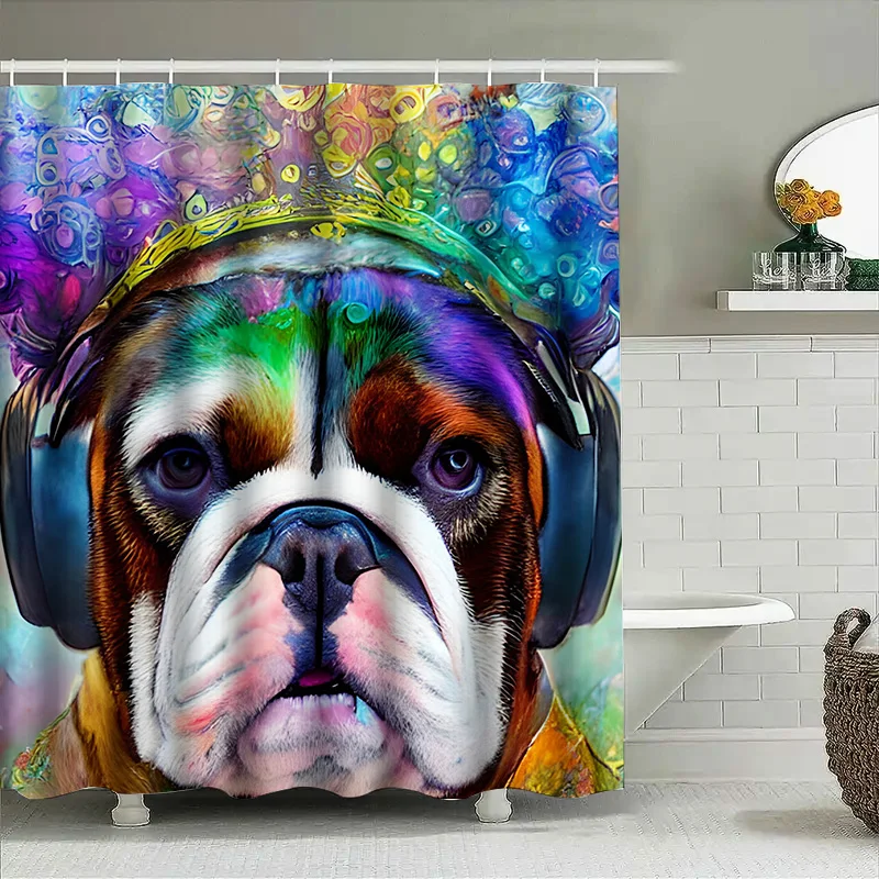 Vibrant Animal Print Shower Cu – Home Bathroom Ideas Bewertung und Preis