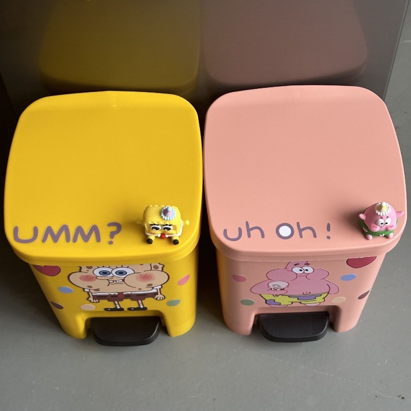 Cute Patrick Star Pedal Trash  – Home Edit Bathroom Bewertung und Preis
