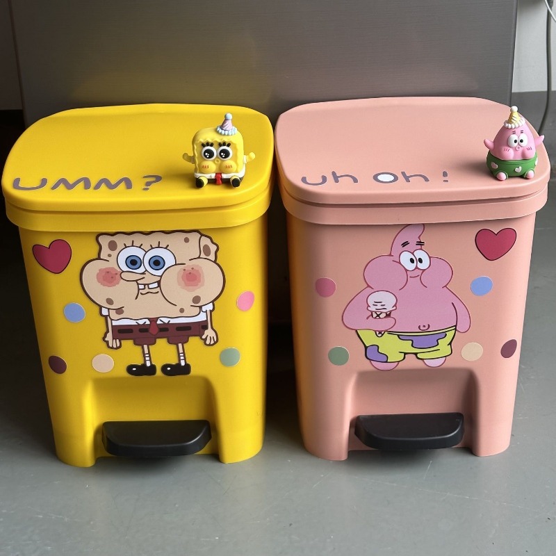 Cute Patrick Star Pedal Trash  – Home Edit Bathroom Bewertung und Preis