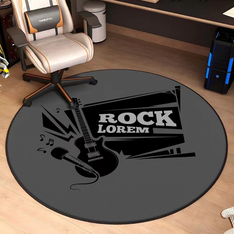Rock and Roll Theme Round Carp – Home Toilet Bathroom Design Bewertung und Preis