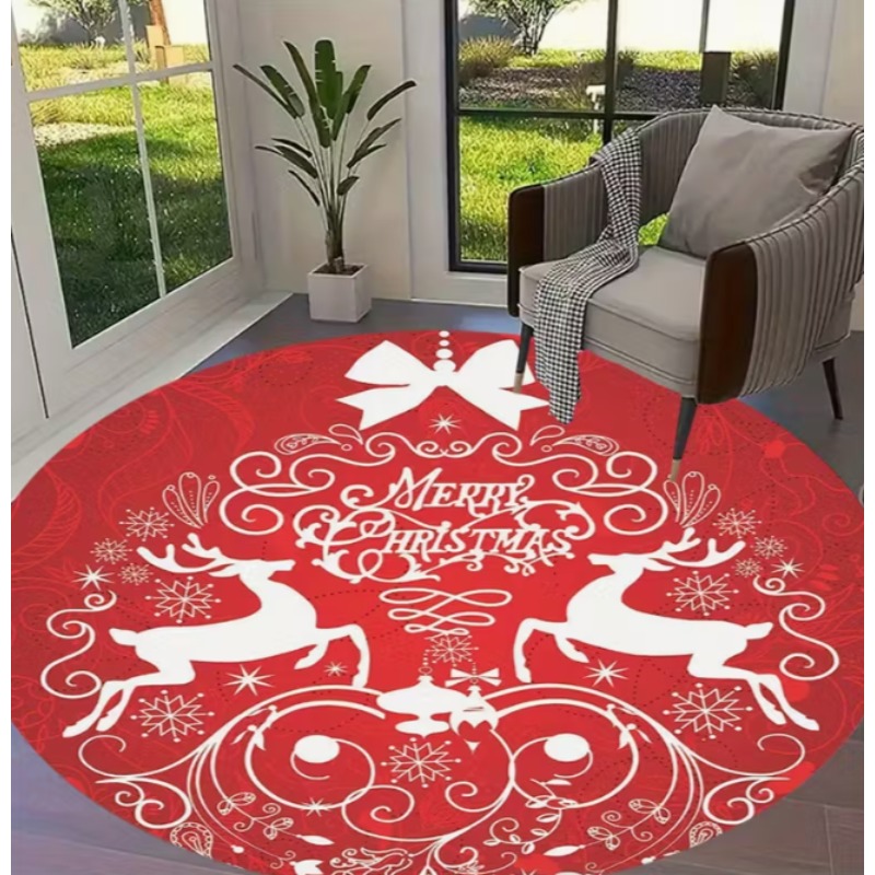 Christmas Themed carpet Santa  – Home Goods Bathroom Mats Bewertung und Preis